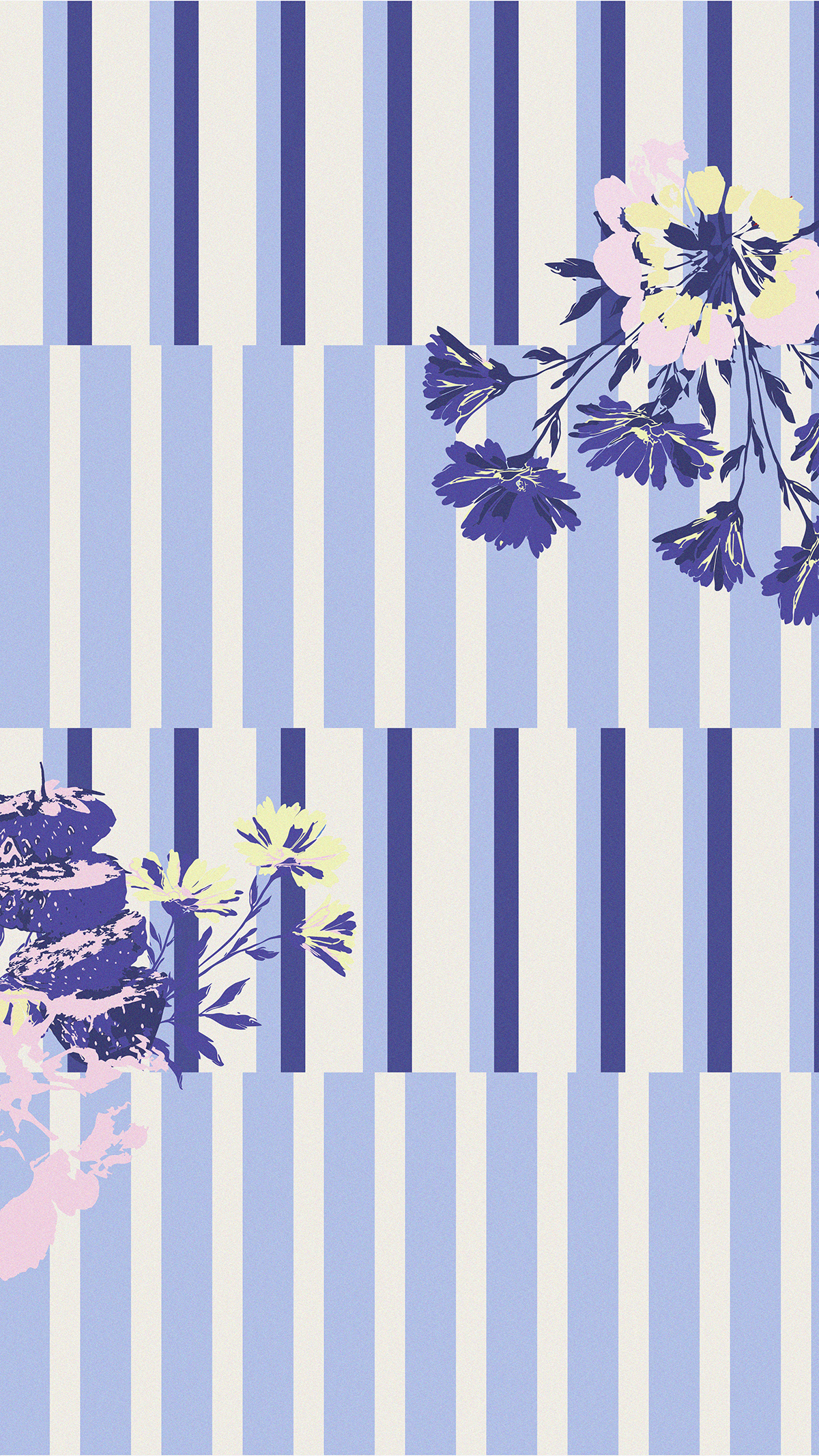 Camisa Libertad Lineas Blue